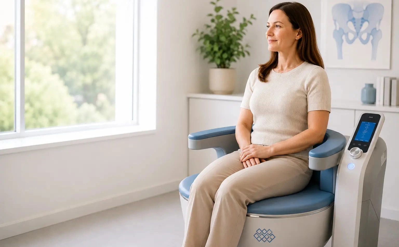 pelvic floor chair treatment